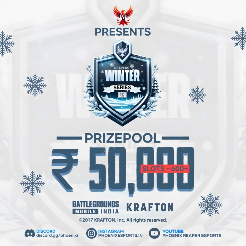 REAPERS WINTER SERIES 
SEASON 2.